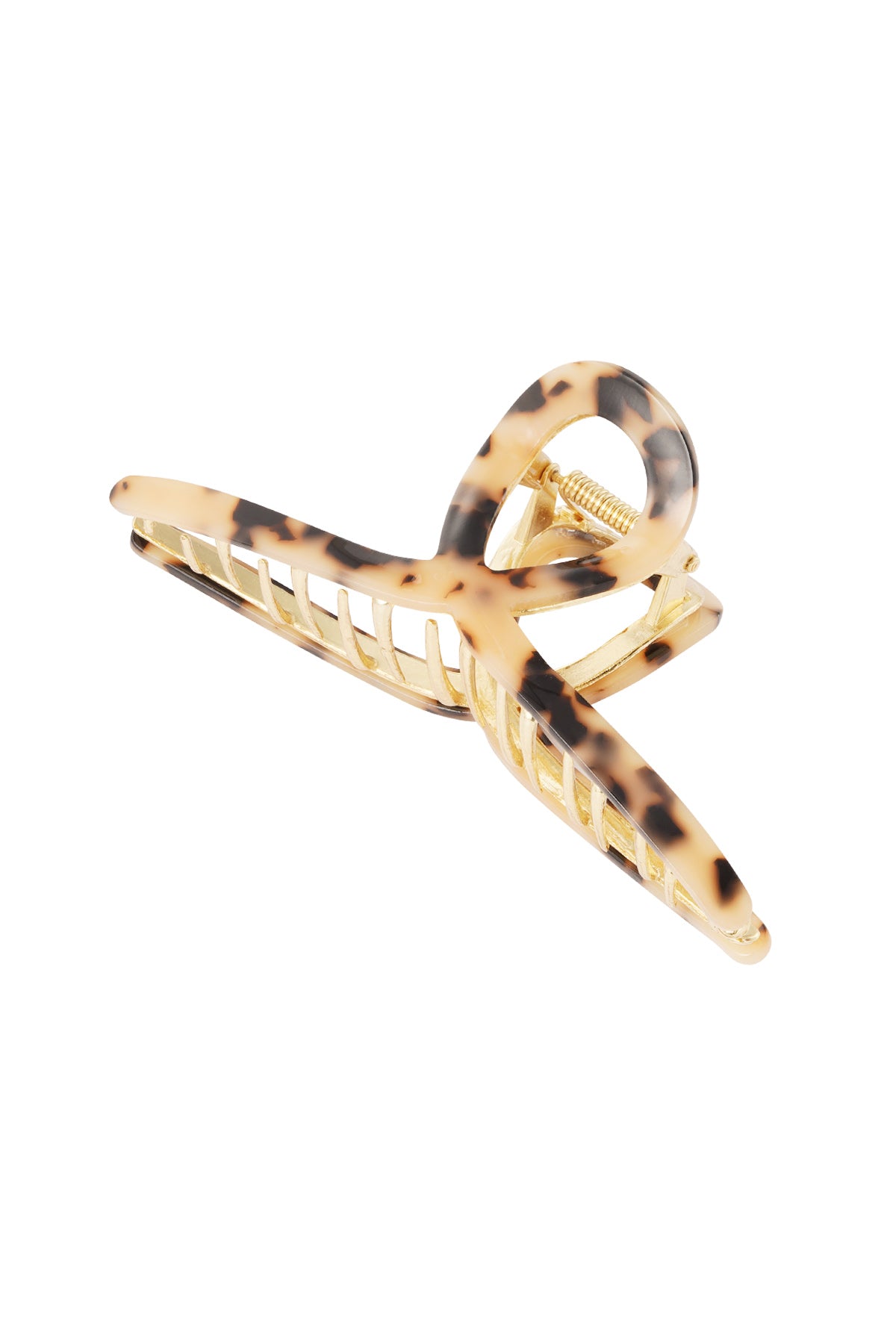 Haarclip krul marble