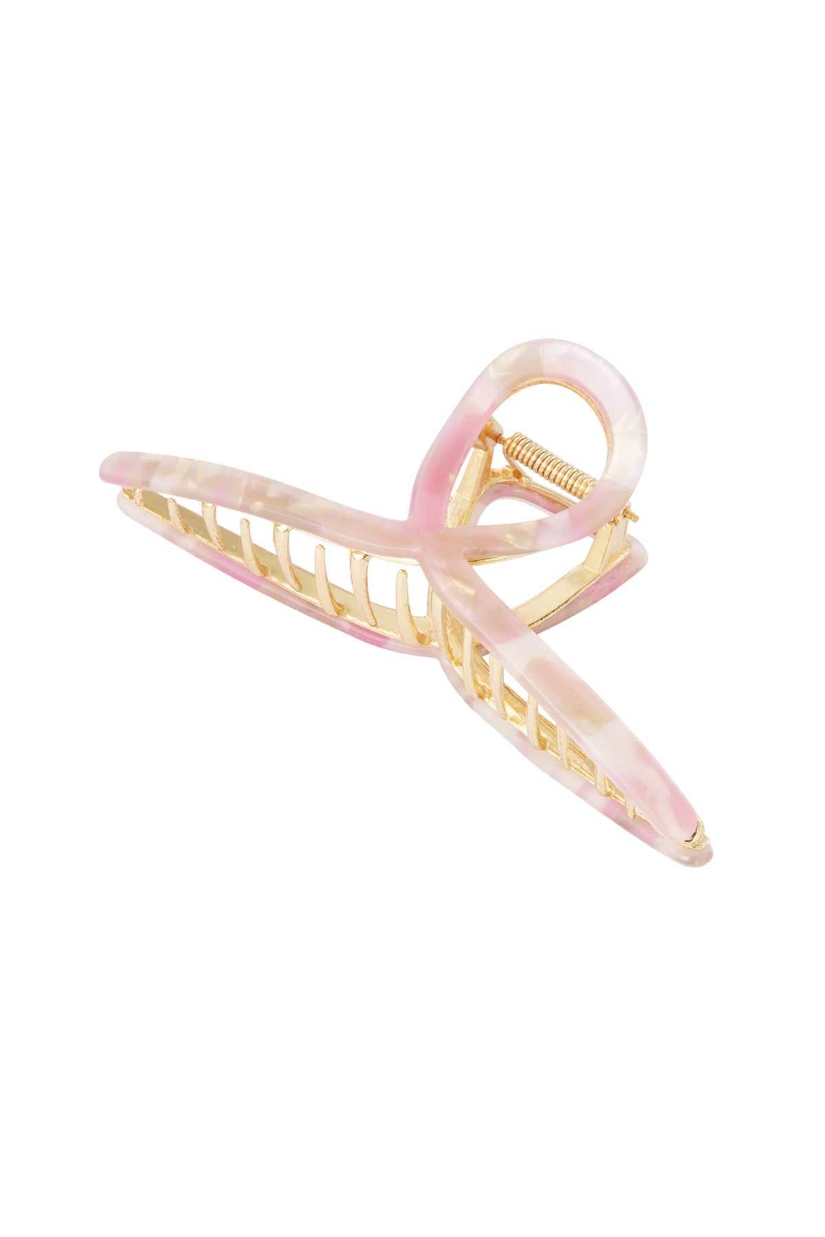Haarclip krul marble