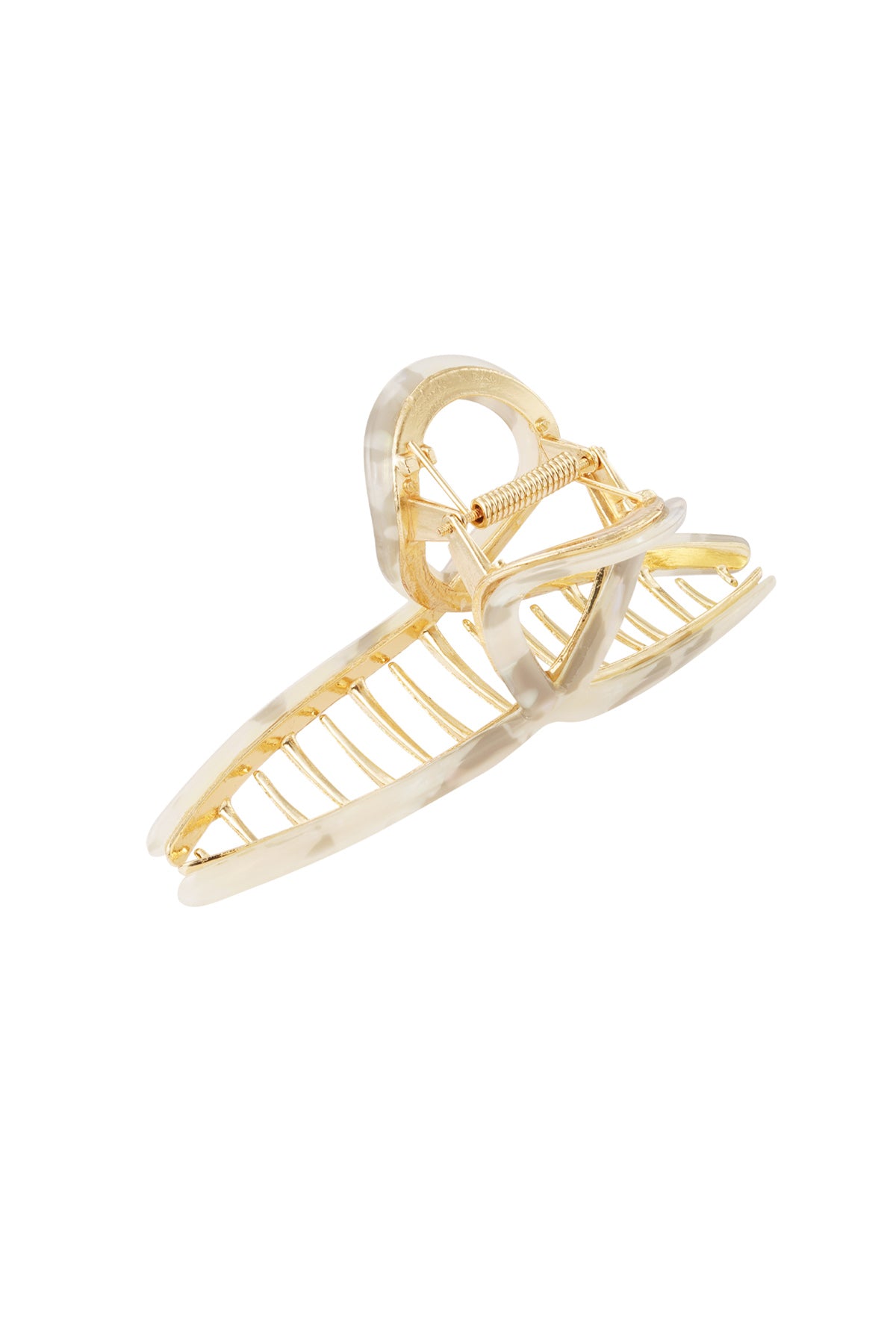 Haarclip krul marble