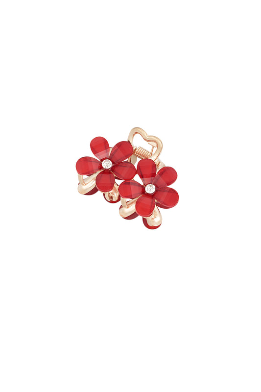Flower duo haarclip
