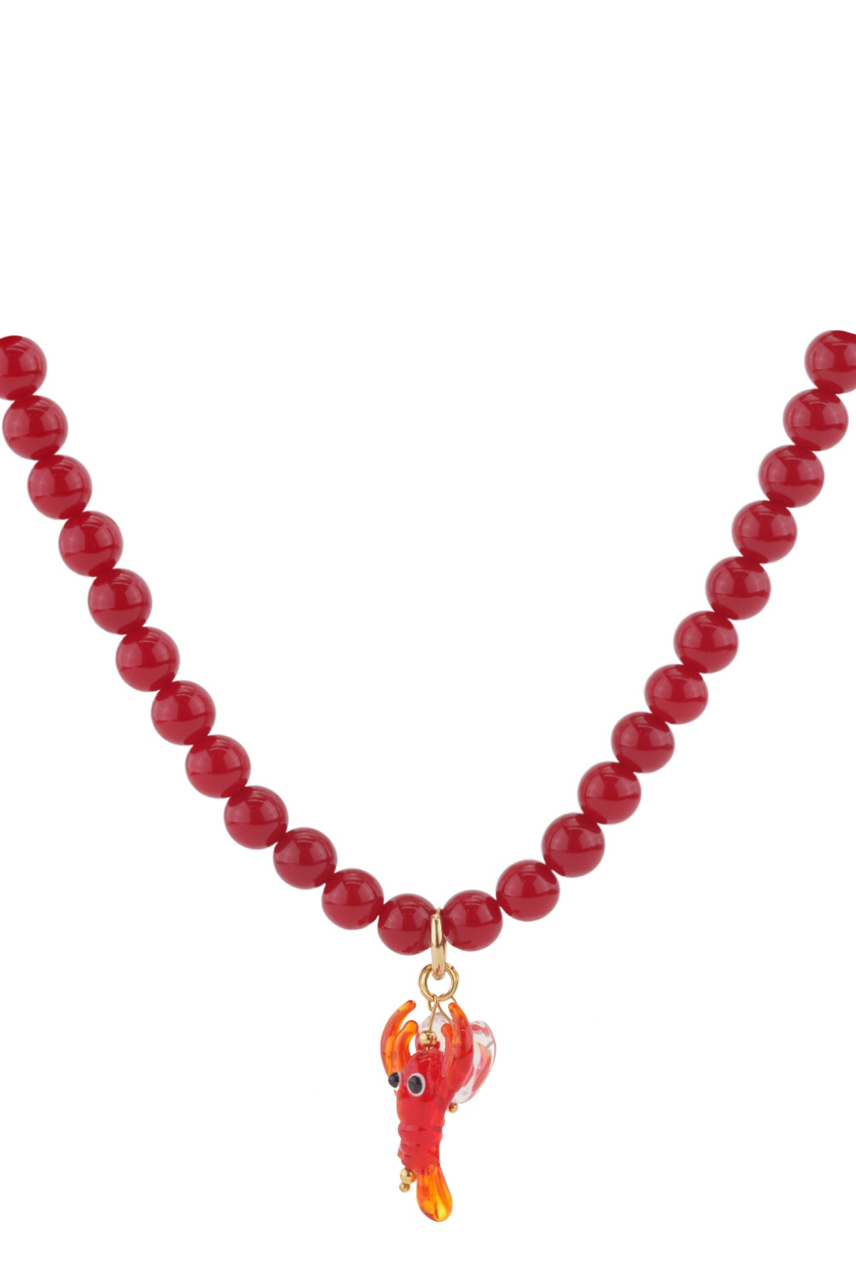Ketting met medium kralen-10mm