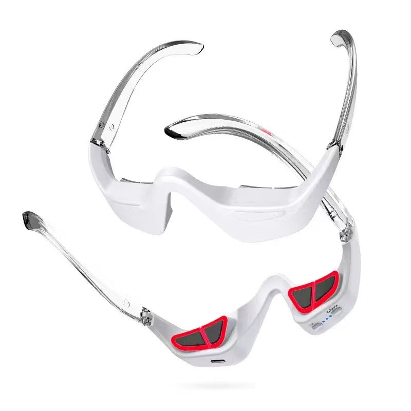 EMS Microcurrent Eye Massager with Red Light Therapy