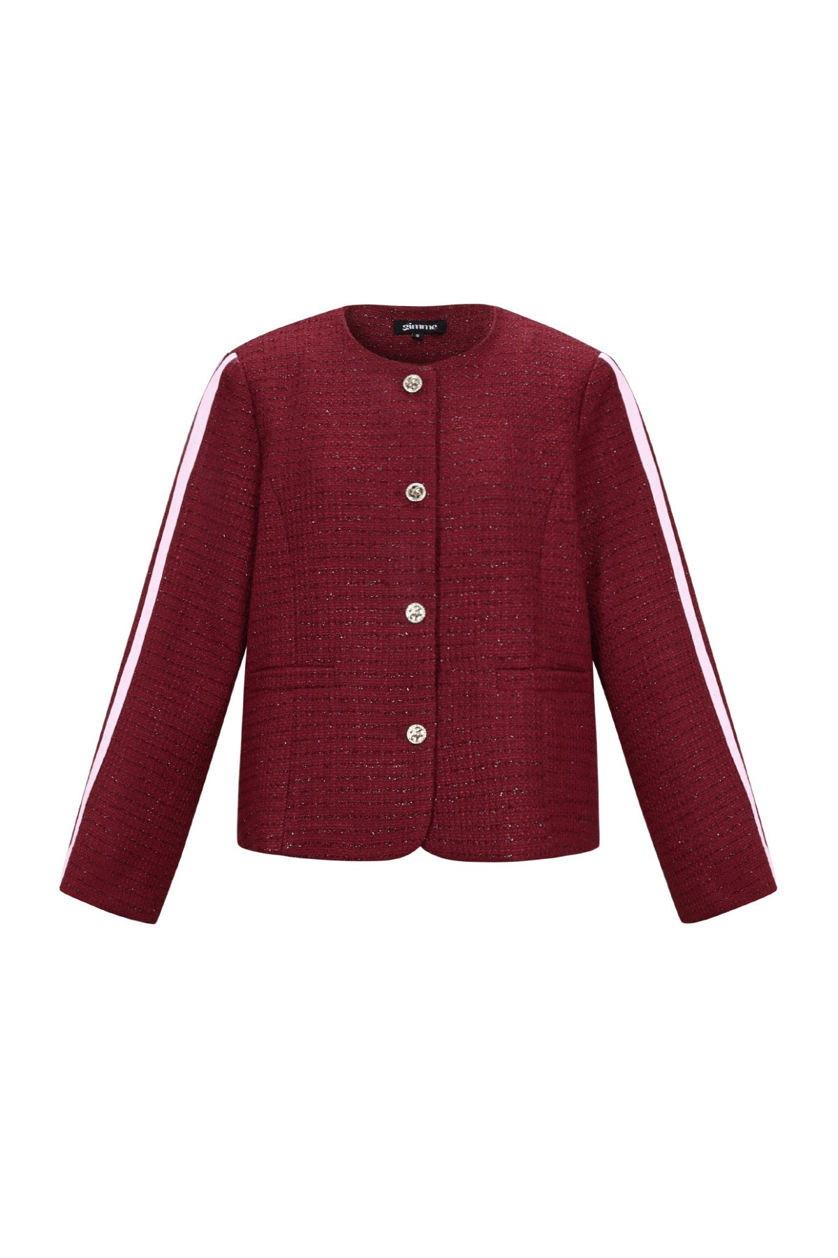 Geweven Polyestervezel Vrouwen Jas Elegant Ruit Herfst/Winter
