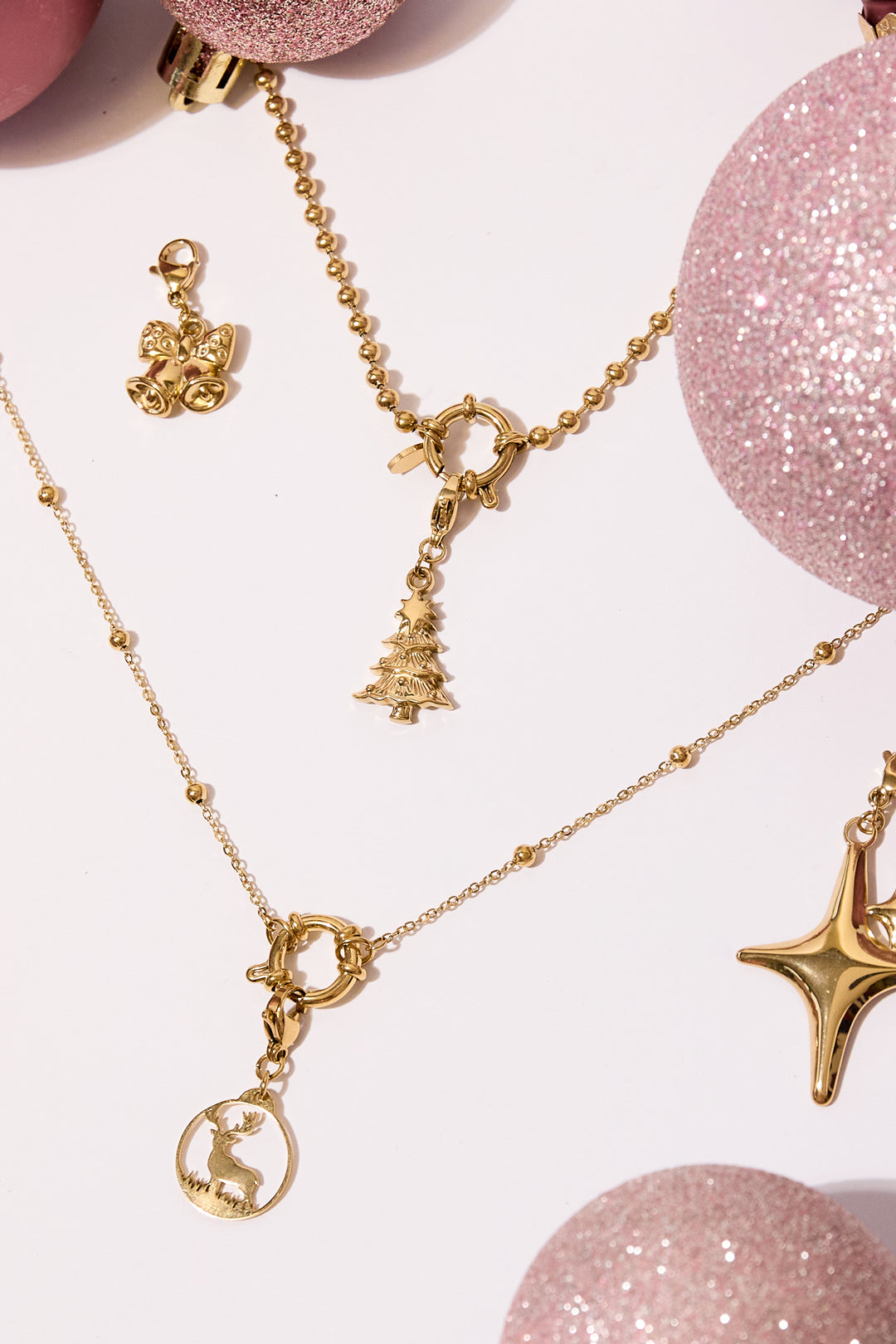 Sieraden bedel kerstboom DIY
