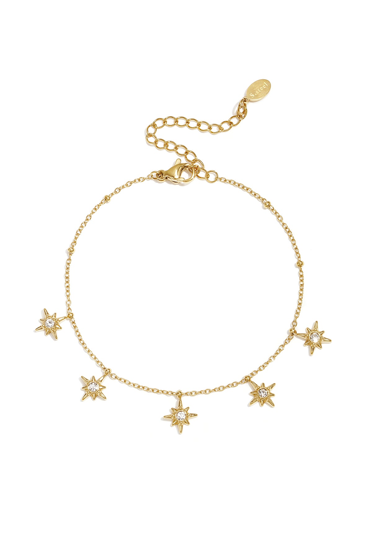 Stylish Star Charm Bracelet for Women